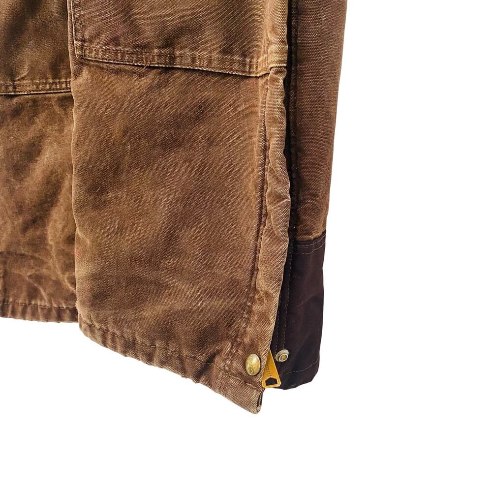 VTG Carhartt Double Knee Carpenter Pants Quilted 44x30 Workwear Grunge Thrashed - Picture 9 of 16